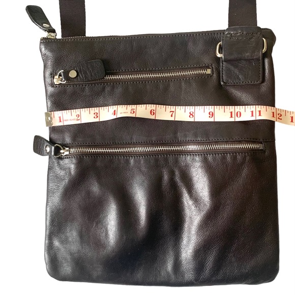 Margot Dark Brown Leather Crossbody Bag - Picture 10 of 11